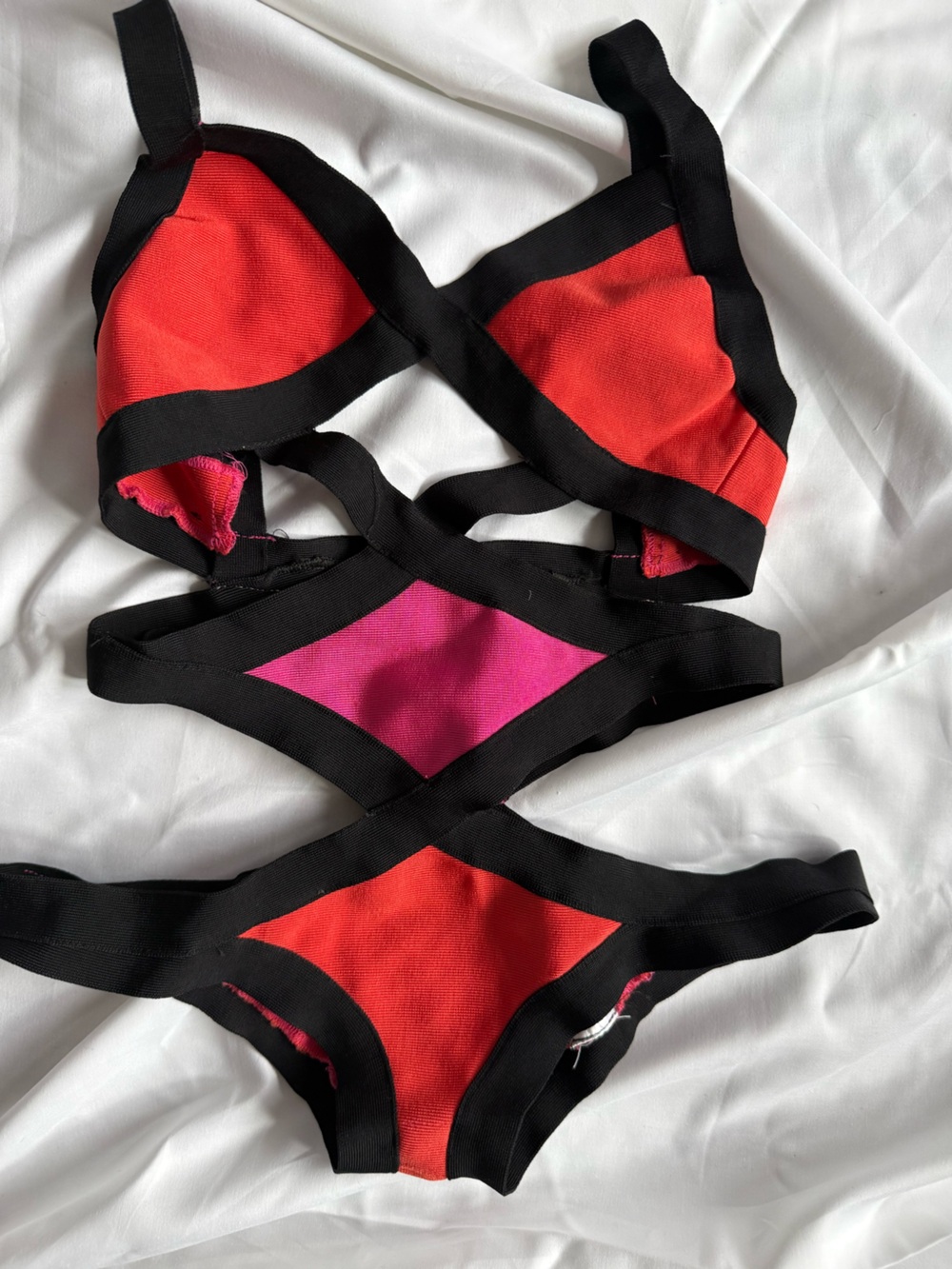 IMMACUL8 Brand cut out one piece sexy swimsuit